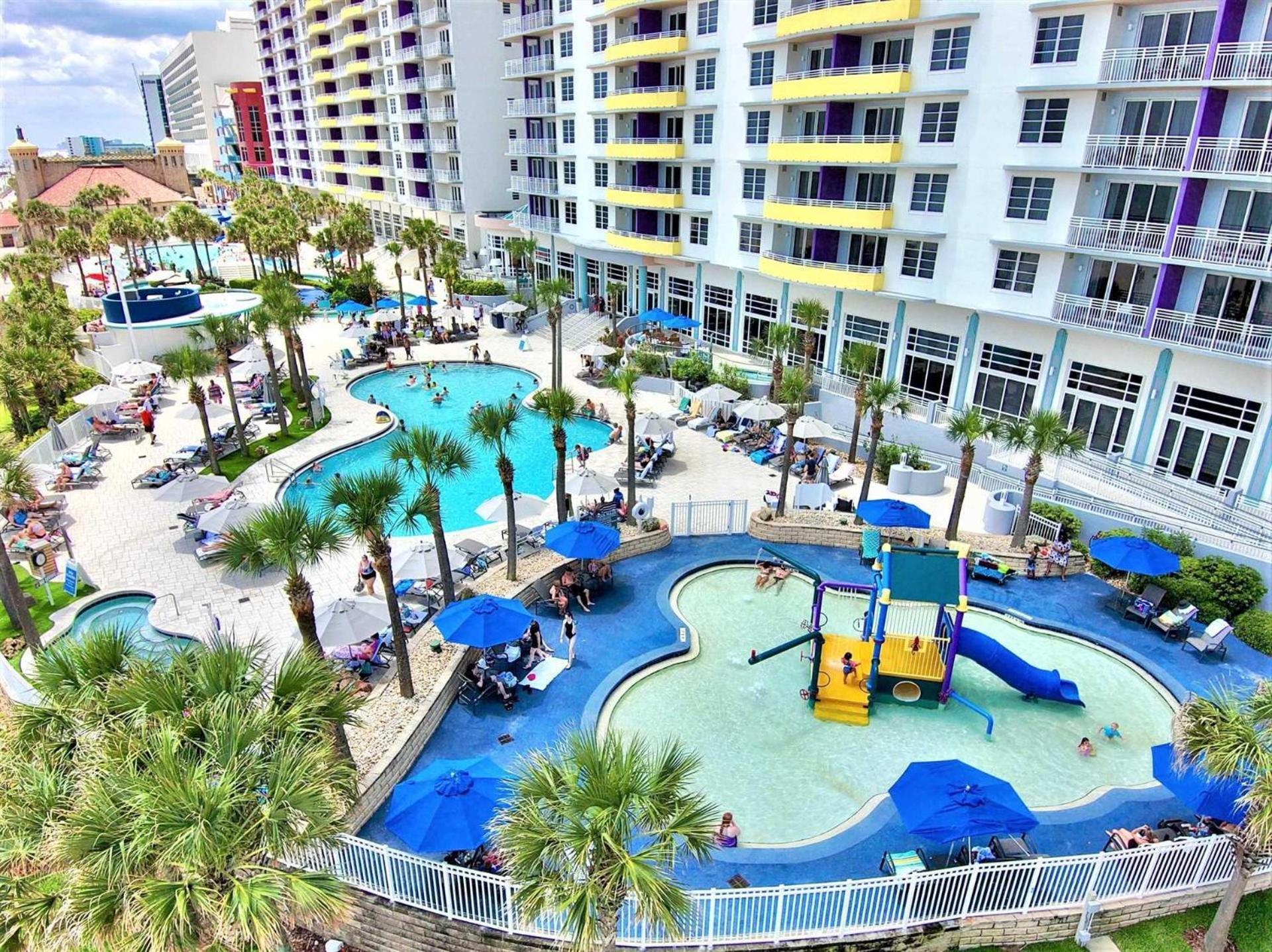 Luxury 16Th Floor 1 Bedroom Condo Direct Oceanfront Wyndham Ocean Walk Resort Daytona Beach | 1608 Extérieur photo