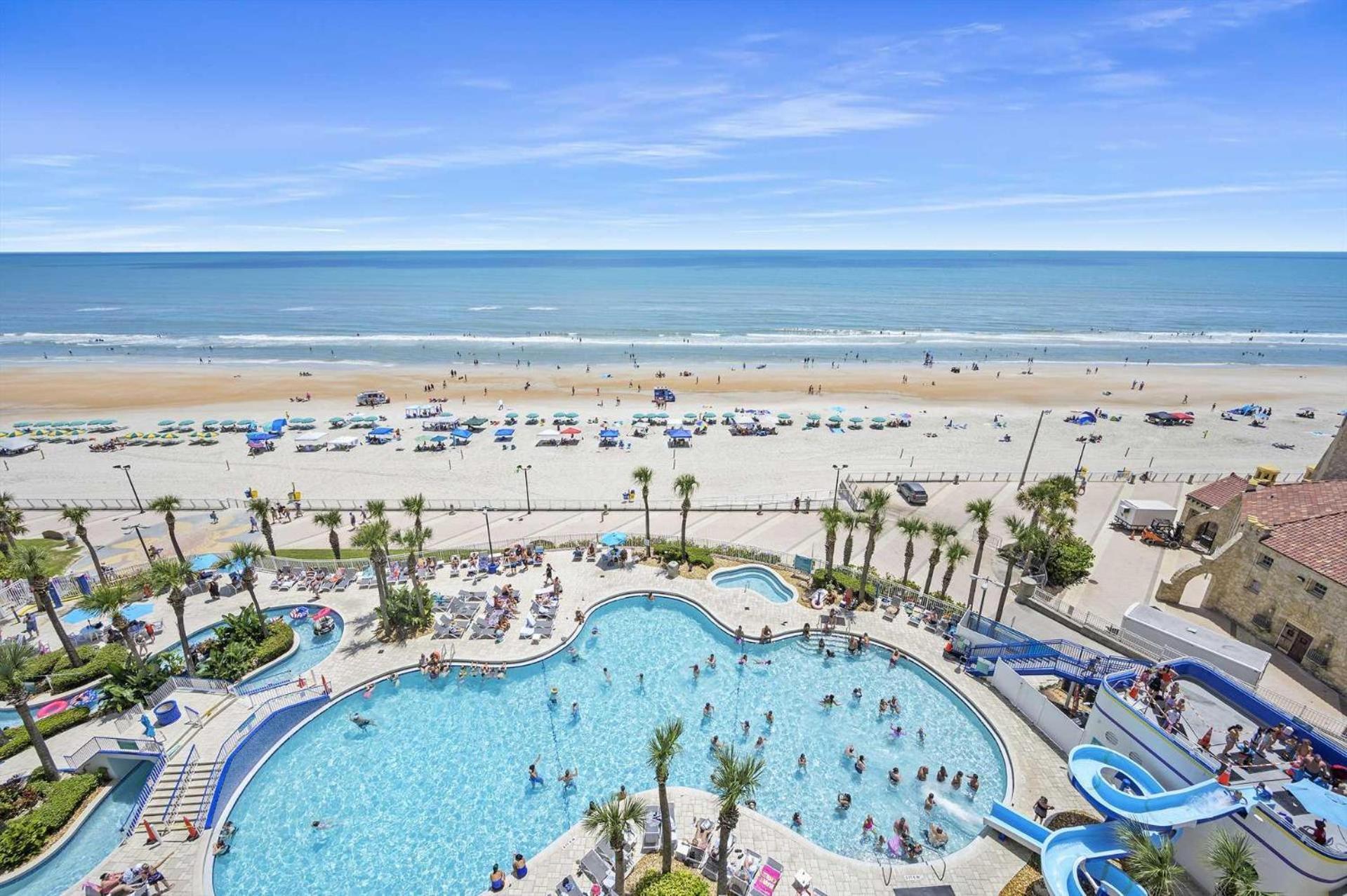 Luxury 16Th Floor 1 Bedroom Condo Direct Oceanfront Wyndham Ocean Walk Resort Daytona Beach | 1608 Extérieur photo